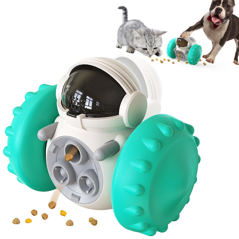 Brinquedo Robô Comedor Interativo para Pets